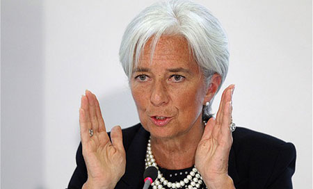 lagarde avisa a Grecia del impacto de reestructurar la deud Lagarde avisa a Grecia del impacto de reestructurar la deuda
